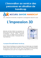 L’impression 3D