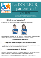 Le Livret douleur adulte