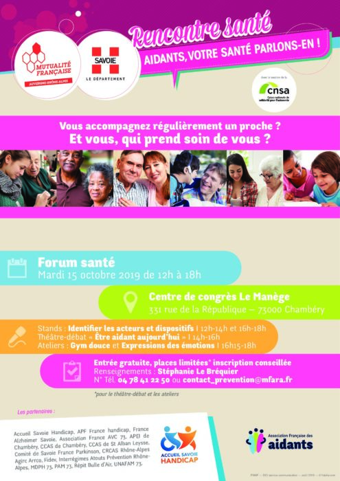 Aidants : votre santé, parlons-en !