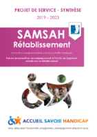 Synthèse – Projet de service SAMSAH Rétablissement 2019-2023