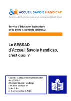 Plaquette de présentation du SESSAD