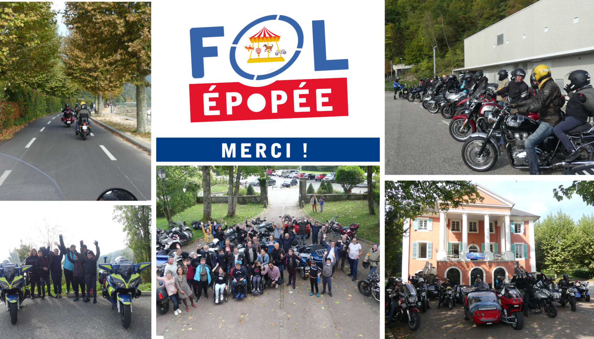 LA FOL ÉPOPÉE : une virée moto autour du Lac !