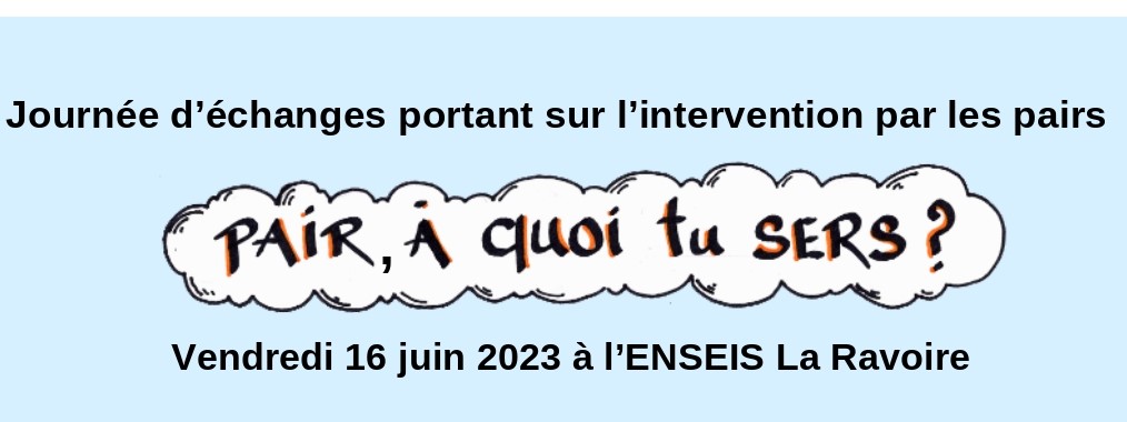 « Pair, A quoi tu sers ? » – Vendredi 16 juin à La Ravoire