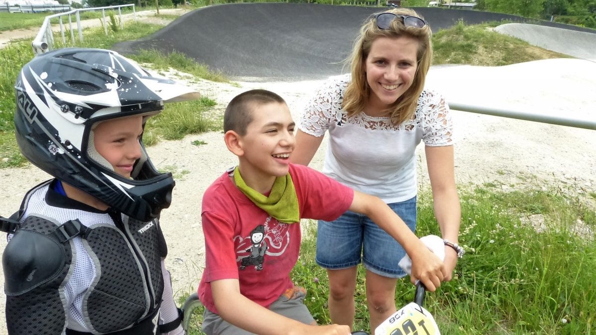 Rencontre avec le club de BMX de Montmélian