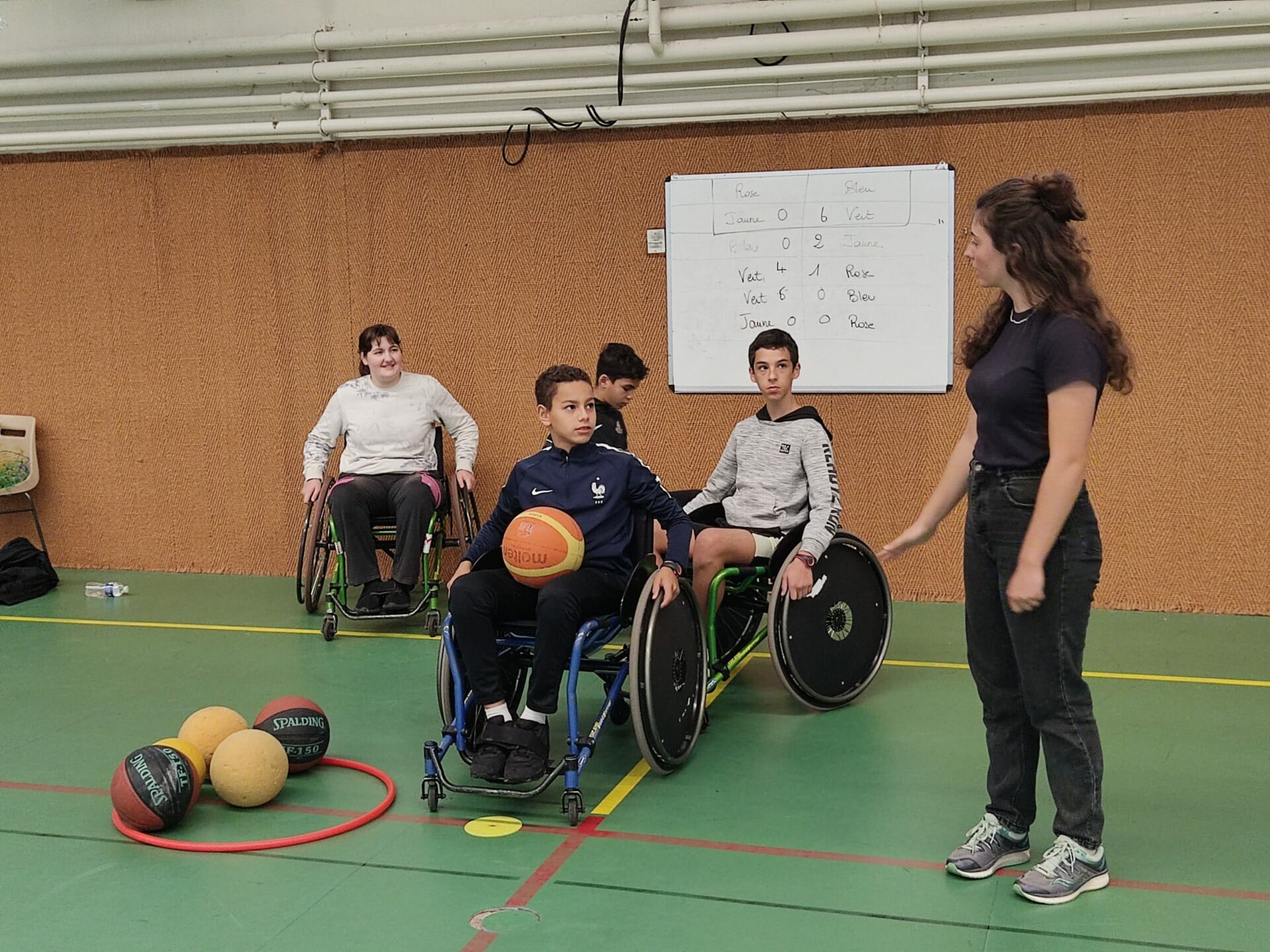 Des ateliers handisports pour les collégiens de St-Alban-Leysse