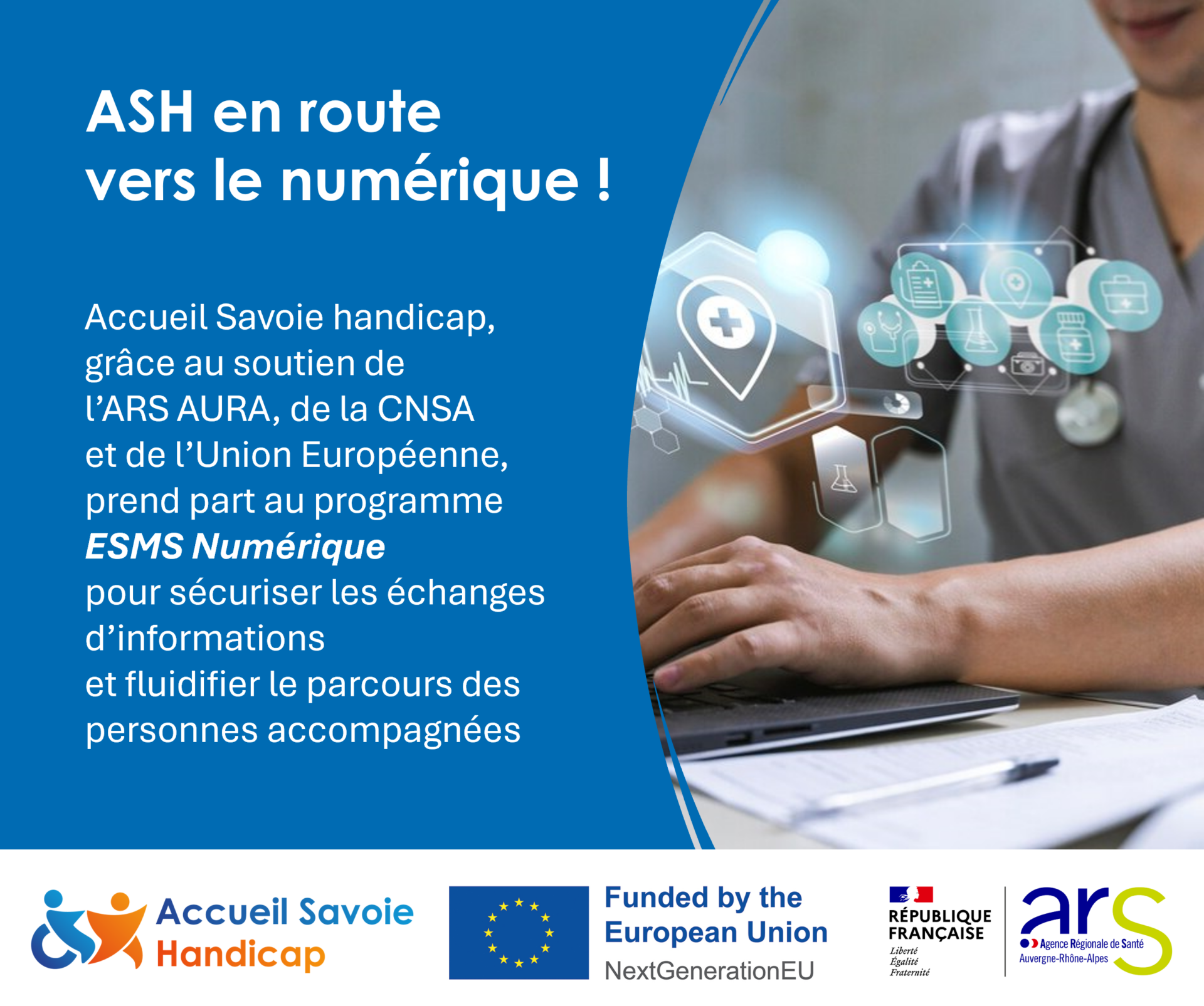 Accueil Savoie Handicap se lance dans le Programme ESMS Numérique !